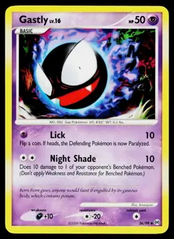 Gastly 36/99 Arceus Uncommon Lightly Played - Image 1
