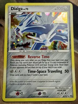 Nintendo-Pokemon TCG-Dialga-Platinum-5/127-Holo Rare LP - Image 1
