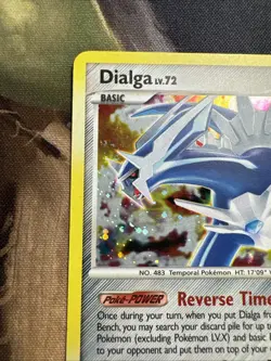 Nintendo-Pokemon TCG-Dialga-Platinum-5/127-Holo Rare LP - Image 2
