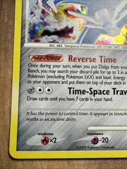 Nintendo-Pokemon TCG-Dialga-Platinum-5/127-Holo Rare LP - Image 5