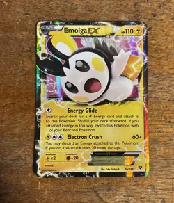 Emolga EX - 46/146 - Ultra Rare - XY Evolutions - Pokemon Card - Image 1