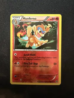 Monferno 16/135 Uncommon Plasma Storm Reverse Holo Pokemon TCG - Image 1