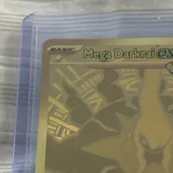 2026 Pokemon Gold Mega Darkrai Ex Hyper Rare 120/084 Pitch Black - Image 3
