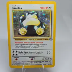 Snorlax 27/64 Jungle Regular Pokemon Card - Image 1
