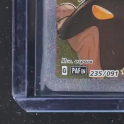 2024 POKEMON PALDEAN FATES #235/091 ARVEN SPECIAL ILLUSTRATION RARE - Image 4