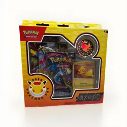Pokemon TCG Pokemon Day 2026 Box Pikachu Promo + 3 Booster Packs English - Image 1