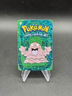 Grimer Holo Pokemon Vintage 2000 Vending Prism Sticker Nintendo Rare - Image 1