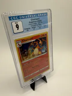 Pokemon 2020 - Charizard Non-Holo 025/185 - Vivid Voltage - CGC 9.5 w/ subgrades - Image 5