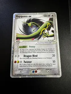 2006 Rayquaza Ex 039 Nintendo Black Star Promo Holo Rare- NM READ DESCRIPTION - Image 1
