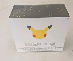 Pokemon Celebrations 25th Anniversary Elite Trainer Box ETB - Image 1