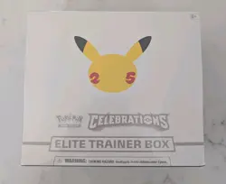 Pokemon Celebrations 25th Anniversary Elite Trainer Box ETB - Image 3