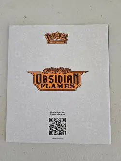 Pokemon Obsidian FlameTCG Elite Trainer Box Player's Guide *READ DISC* - Image 2