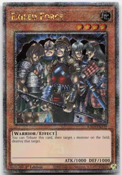 YUGIOH EXILED FORCE RA03-EN119 QUARTER CENTURY SECRET RARE QCSR 1ST ED NM - Image 1