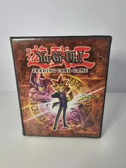 1996 Yu-Gi-Oh Vintage Konami Collection Binder Trading Game Card. - Image 1