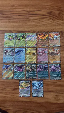 Pokemon TCG Destined Rivals - EX COMPLETE SET of (17) NM/M - Image 1