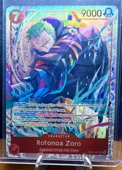 One Piece RORONOA ZORO EB04-007 SR ENGLISH OP15 Adventure on KAMI’s Island - Image 1