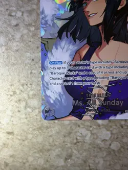 Ms. All Sunday (SP) OP14-084 One Piece CCG NM (Pack Fresh) OP 16 Fast Shipping - Image 4