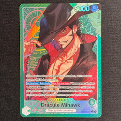 Carte One Piece Francaise - Dracule Mihawk ALT Leader OP14-020 - OP14 - Image 2
