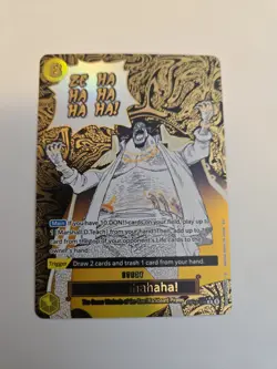 ZEHAHAHAHA! (ALT ART) OP16-116 - One Piece TCG - The Time of Battle - NM - Image 1