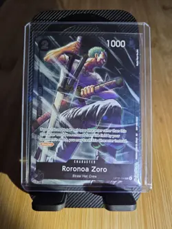 Roronoa Zoro OP15-094 Alt Art Foil Dash Pack Promo One Piece TCG - Image 1