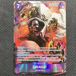2026 One Piece Sakazuki (Alternate Art) OP16-065 The Time of Battle Foil - Image 1