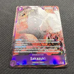 2026 One Piece Sakazuki (Alternate Art) OP16-065 The Time of Battle Foil - Image 3