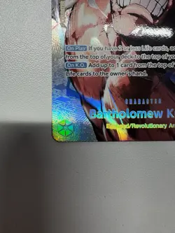 Bandai One Piece Bartholomew Kuma SP EB04-054 Kingdoms of Intrigue Alt Art Foil - Image 5