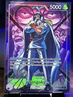 Sengoku Alternate Art SR OP16-060 One Piece TCG NM English Pack Fresh - Image 1