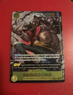 One Piece TCG Marshall.D.Teach OP16-119 SEC Alt Art Alternate Art English NM - Image 1