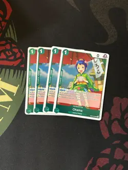 4x One Piece OP07-022 R Otama - ENG - Foil - Playset - TCG - NM/M - Image 1