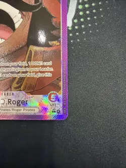 One Piece TCG Gol D. Roger OP13-003 L Alt Art Leader NM English - Image 4