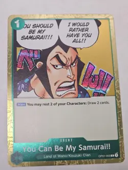 One Piece - You Can Be My Samurai FOIL - PRB02 Premium The Best - Image 1
