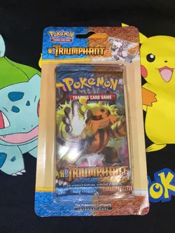 Pokemon HS TRIUMPHANT Booster Blister Pack 2010 Electivire Art Brand New/Sealed - Image 1