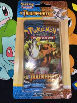 Pokemon HS TRIUMPHANT Booster Blister Pack 2010 Electivire Art Brand New/Sealed - Image 3