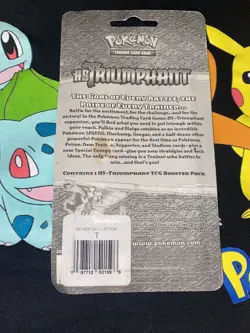 Pokemon HS TRIUMPHANT Booster Blister Pack 2010 Electivire Art Brand New/Sealed - Image 5