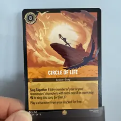 Disney Lorcana Fabled Circle of Life - Legendary Non-Foil 26/204 Fabled Set 9 - Image 1