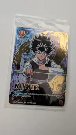 Hiei (081) (Winner) U Foil Union Arena Promotion Cards UEPR/YYH-1-081 NM - Image 1