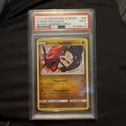 Shining Rayquaza 56/73 PSA 9 Shining Legends Holo Pokemon - Image 1