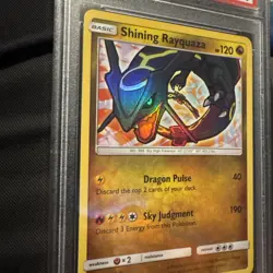 Shining Rayquaza 56/73 PSA 9 Shining Legends Holo Pokemon - Image 5