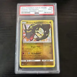 Pokemon Shining Legends Shining Rayquaza 56/73 Holo (2017) English | PSA 9 | - Image 1