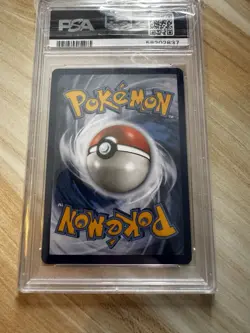 Pokemon TCG Shining Rayquaza Card Shining Legends 56/73 Holo PSA 9 - Image 3
