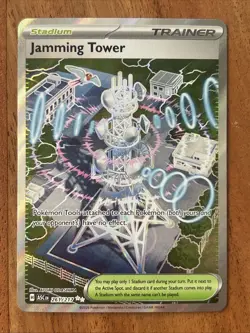 Pokemon TCG Jamming Tower 261/217 Ascended Heroes Ultra Rare NM Card - Image 1