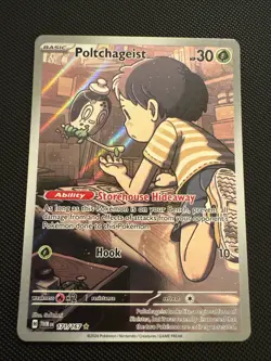 Poltchageist Twilight Masquerade Pokemon TCG Illustration Card 171/167 - Image 1