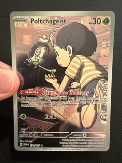 Poltchageist Twilight Masquerade Pokemon TCG Illustration Card 171/167 - Image 3
