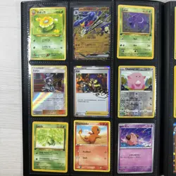 100+ Pokemon Card Lot Modern and Vintage Binder Collection (Binder Included) - Image 4