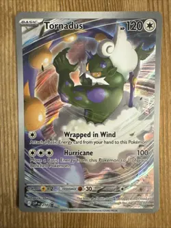 Tornadus Black Star Promo SVP 210 ETB - Pokemon TCG White Flare NM - Image 1
