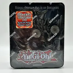 Yu-Gi-Oh! Redox, Dragon Ruler Of Boulders Tin For Card Game CCG TCG 83717884224 - Image 1