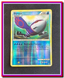 2011 Pokemon Kyogre #12/95 Call of legends Reverse Holo, Great Card - Image 1