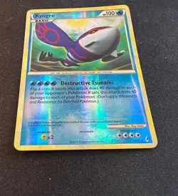 2011 Pokemon Kyogre #12/95 Call of legends Reverse Holo, Great Card - Image 2