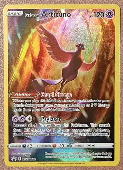Pokemon TCG Galarian Articuno SWSH Black Star Promos SWSH282 Holo Promo - Image 1